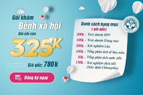 Gói khám bệnh xã hội 325k
