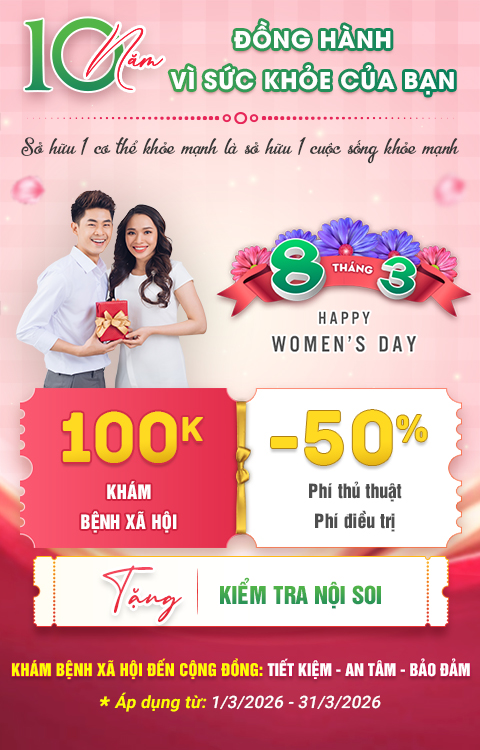 Ưu đãi Phòng Khám Đa Khoa Quốc Tế Cộng Đồng