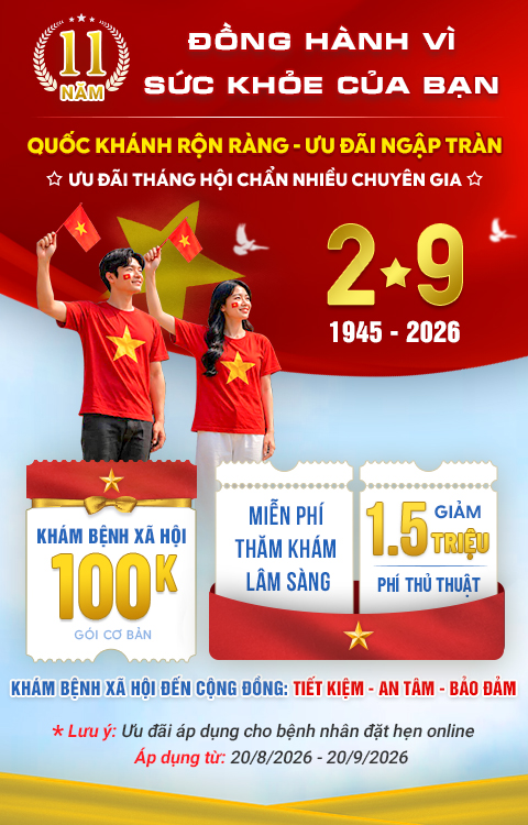 Ưu đãi Phòng Khám Đa Khoa Quốc Tế Cộng Đồng