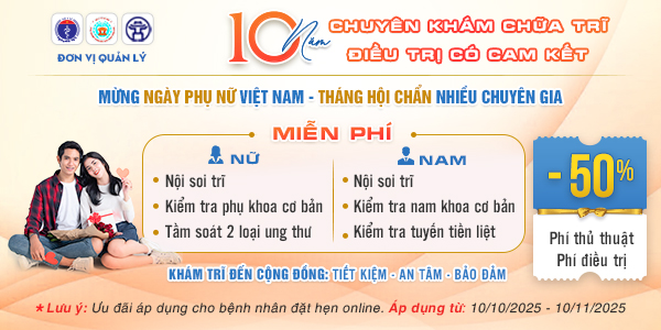 Ưu đãi Phòng Khám Đa Khoa Quốc Tế Cộng Đồng