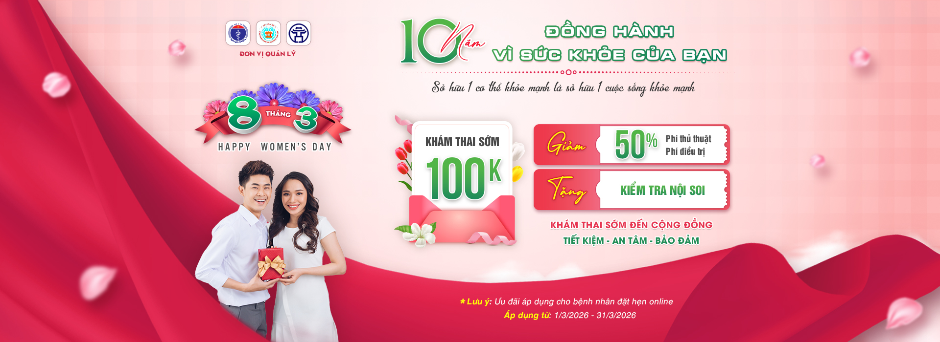 Ưu đãi Phòng Khám Đa Khoa Quốc Tế Cộng Đồng