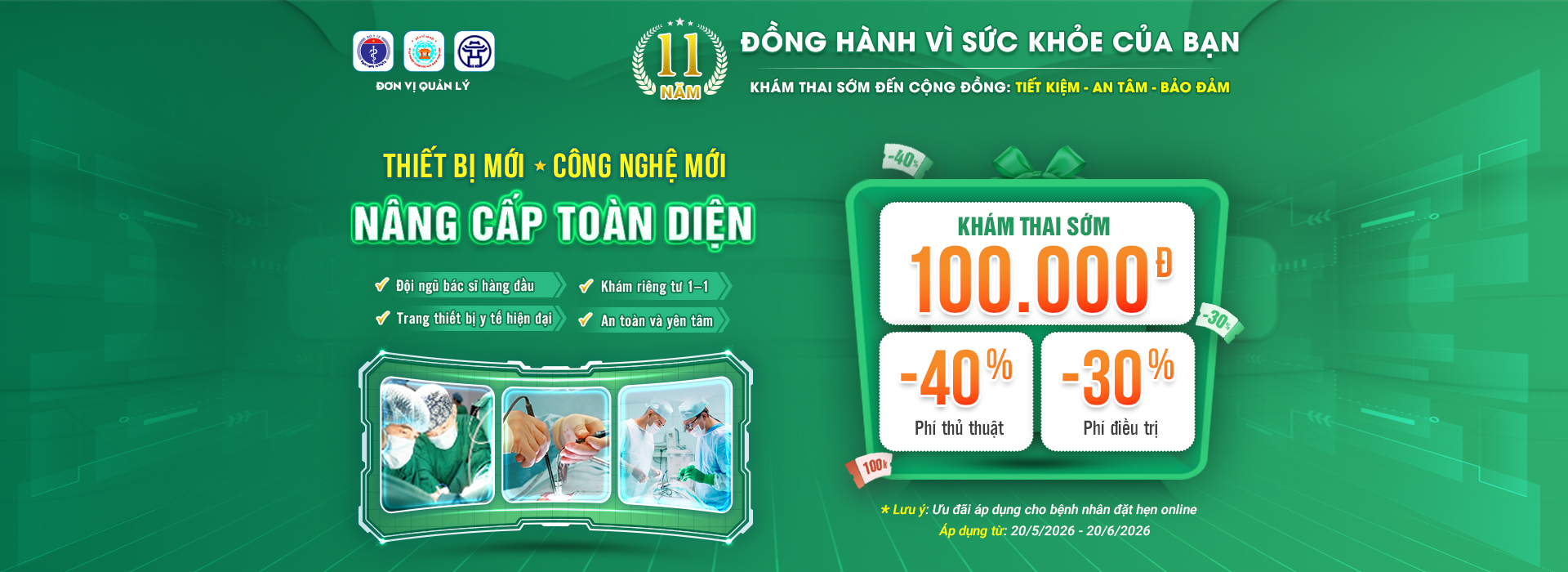Ưu đãi Phòng Khám Đa Khoa Quốc Tế Cộng Đồng