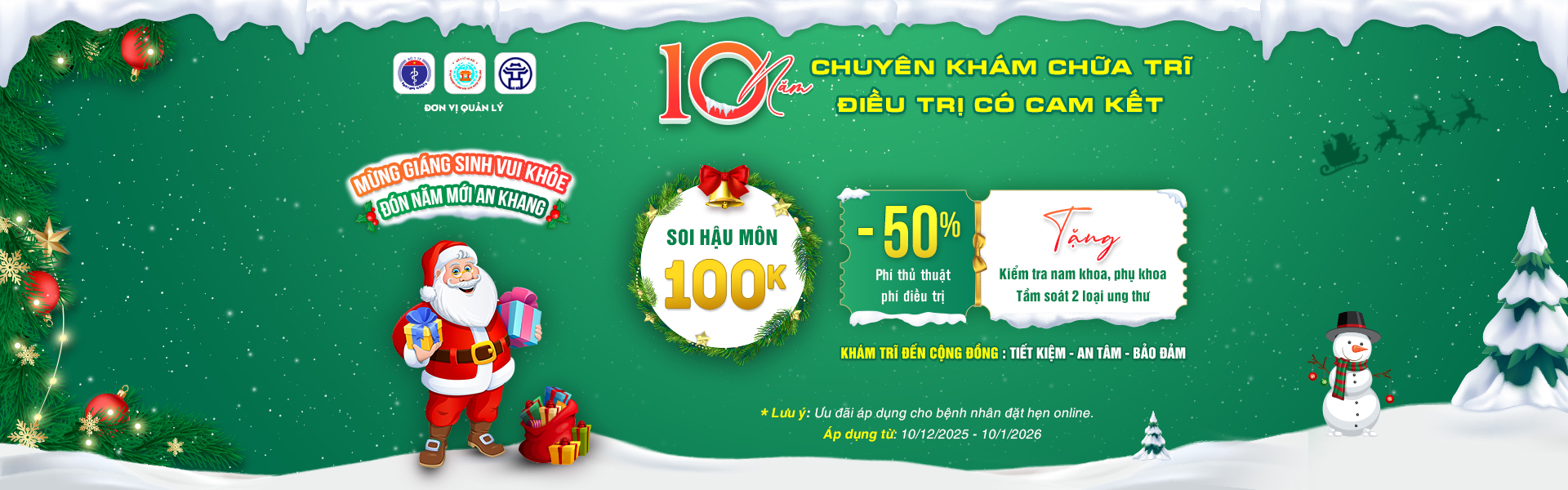 Ưu đãi Phòng Khám Đa Khoa Quốc Tế Cộng Đồng