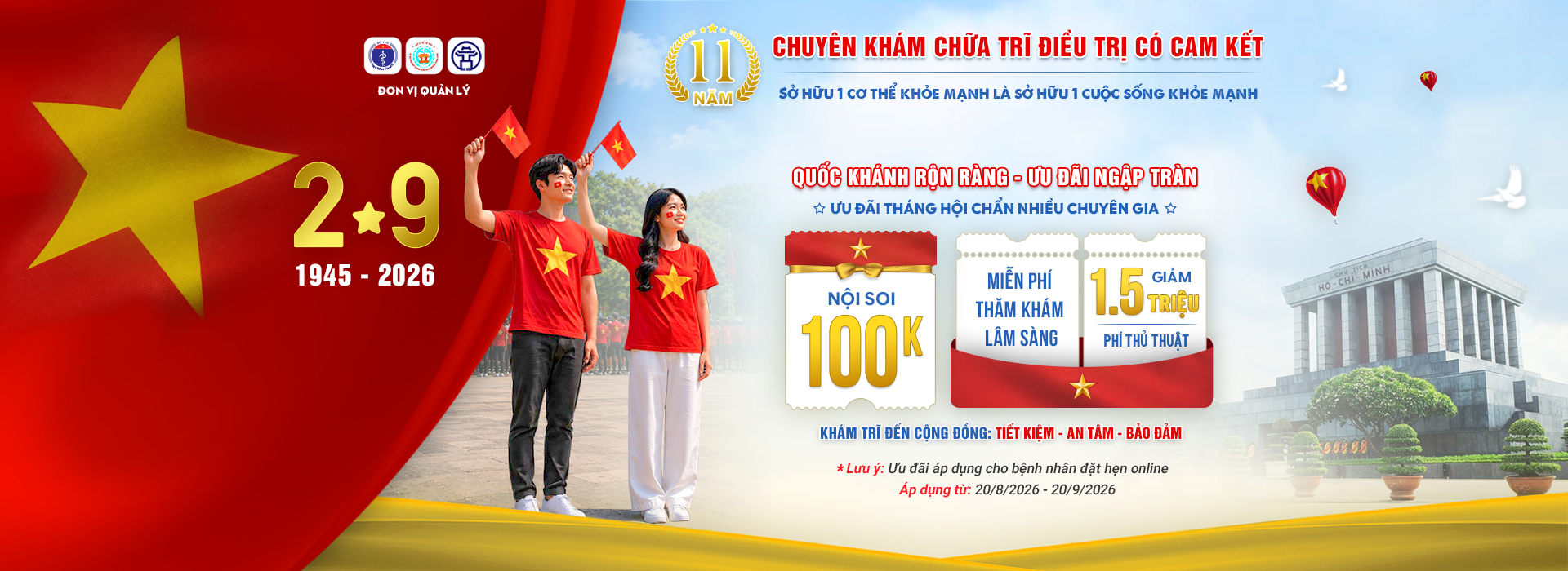 Ưu đãi Phòng Khám Đa Khoa Quốc Tế Cộng Đồng